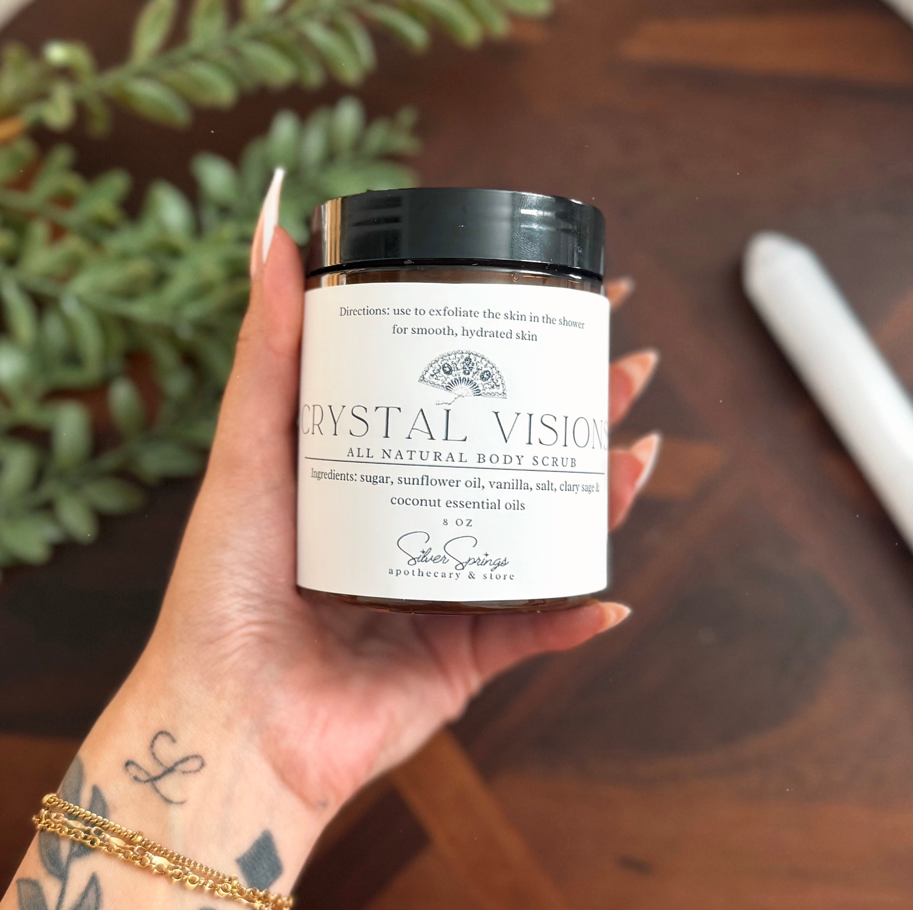 Crystal Visions Sugar Scrub